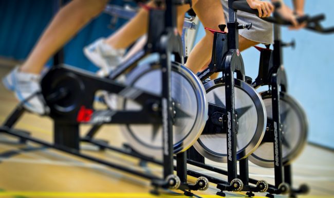 spin class cycle workouit